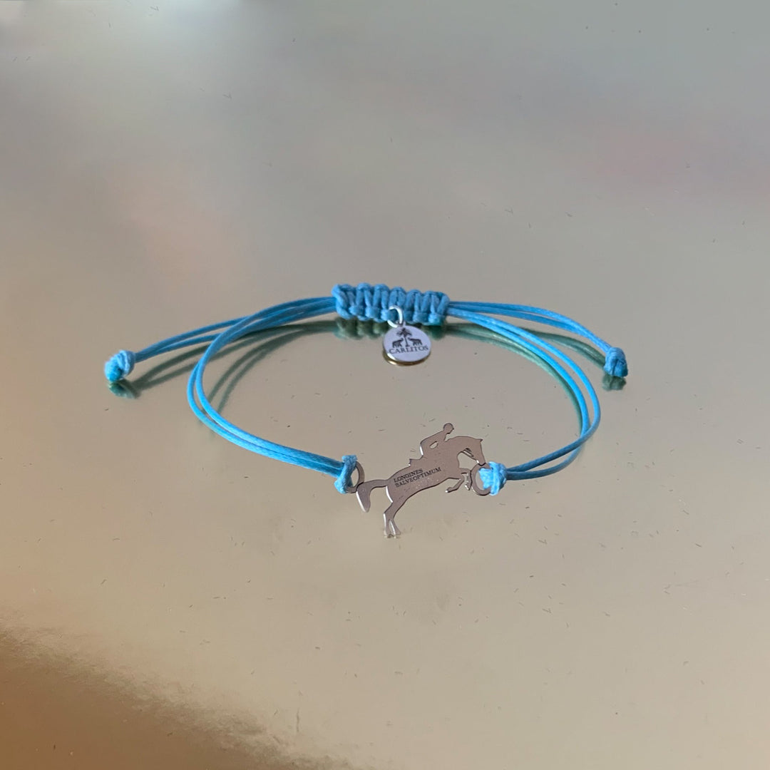 Armband LBO Silber & Hellblau