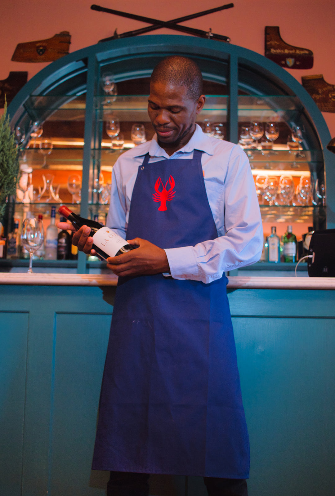 Apron LOUICITO lobster