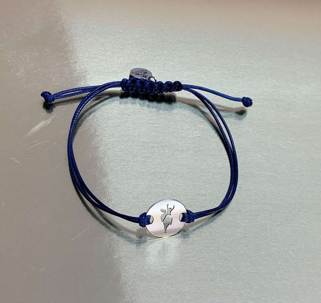 Armband HOF WATERKANT Silber & Dunkelblau