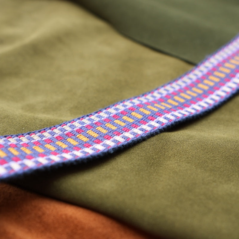Belt -Khaki & Orange-