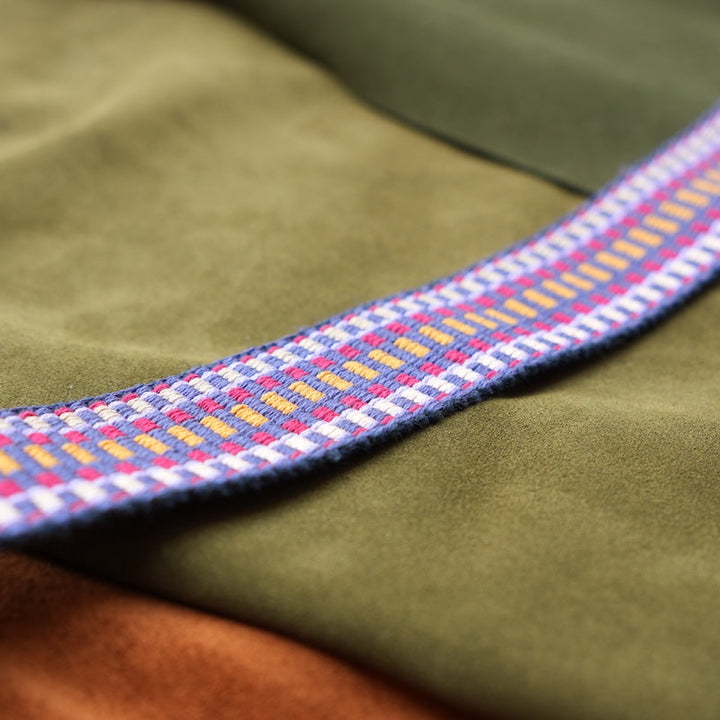 Belt -Khaki & Orange-