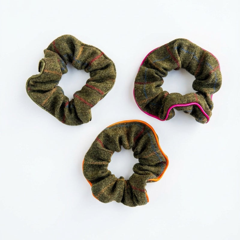 Tweed Scrunchie