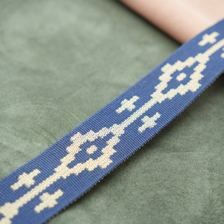 Belt -Khaki & Orange-