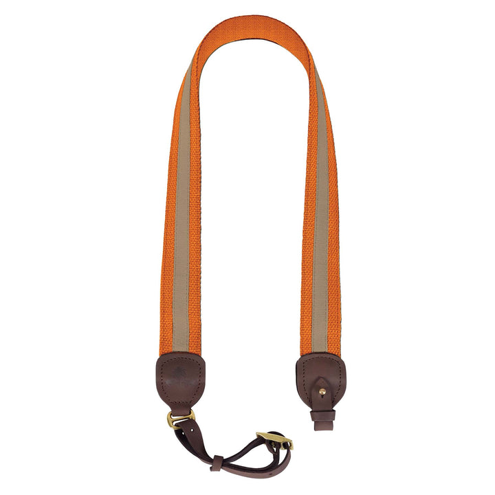 Gewehrriemen Orange & Beige