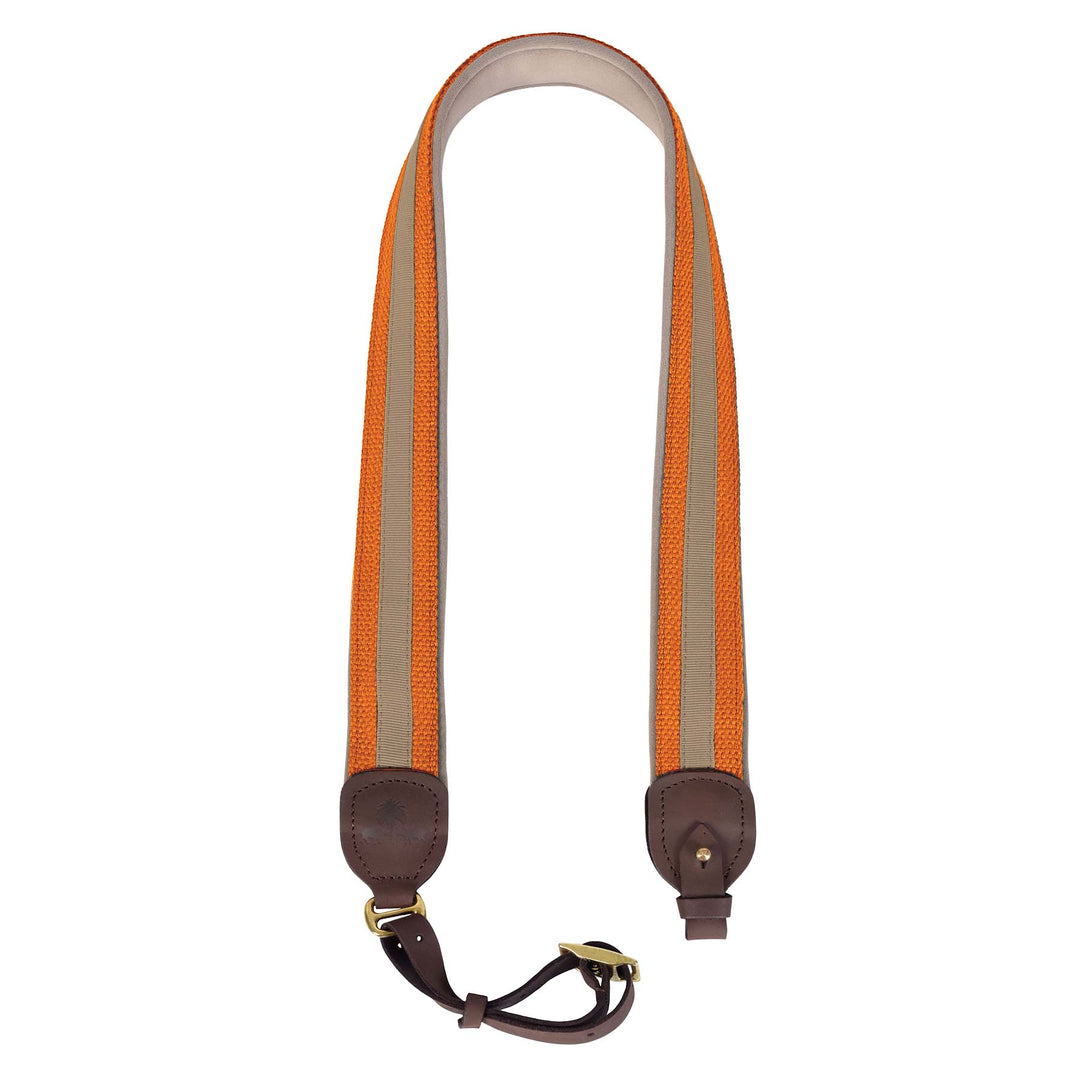 Gewehrriemen Orange & Beige