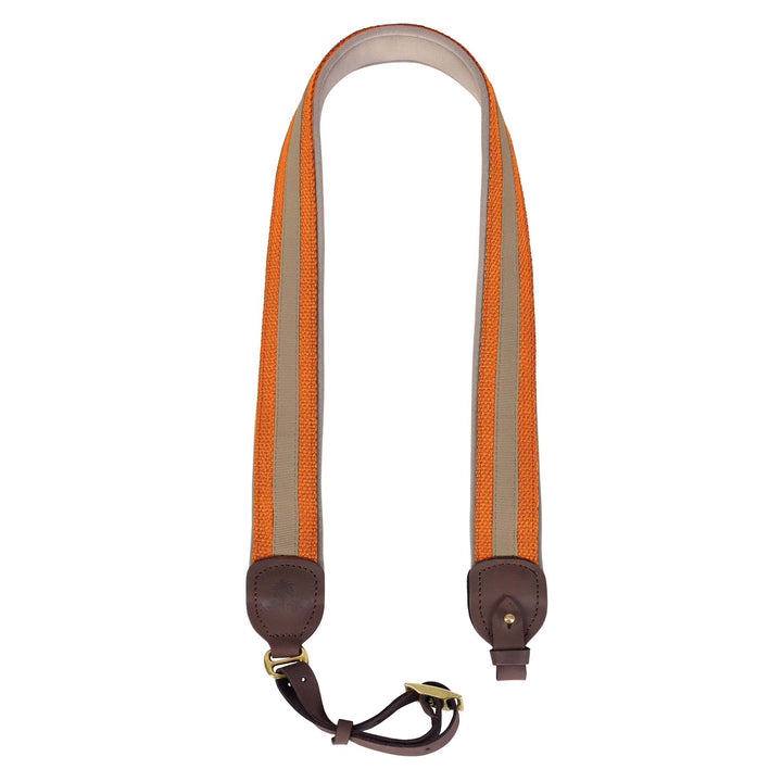 Gewehrriemen Orange & Beige