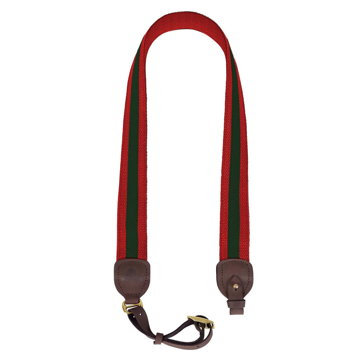 Gewehrriemen Rot & Dunkelgrün