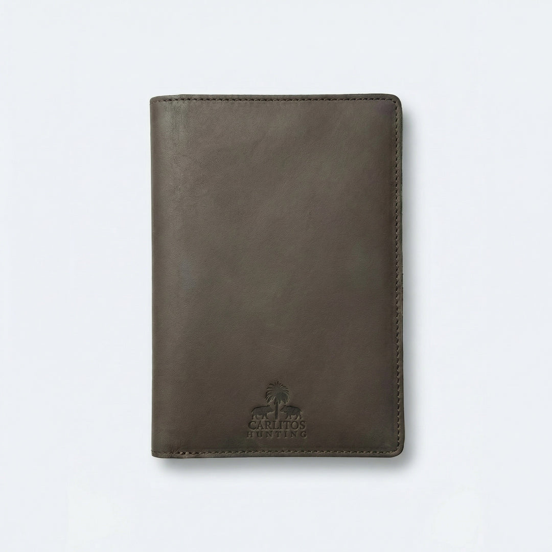 Jagdscheinetui Braun & Orange