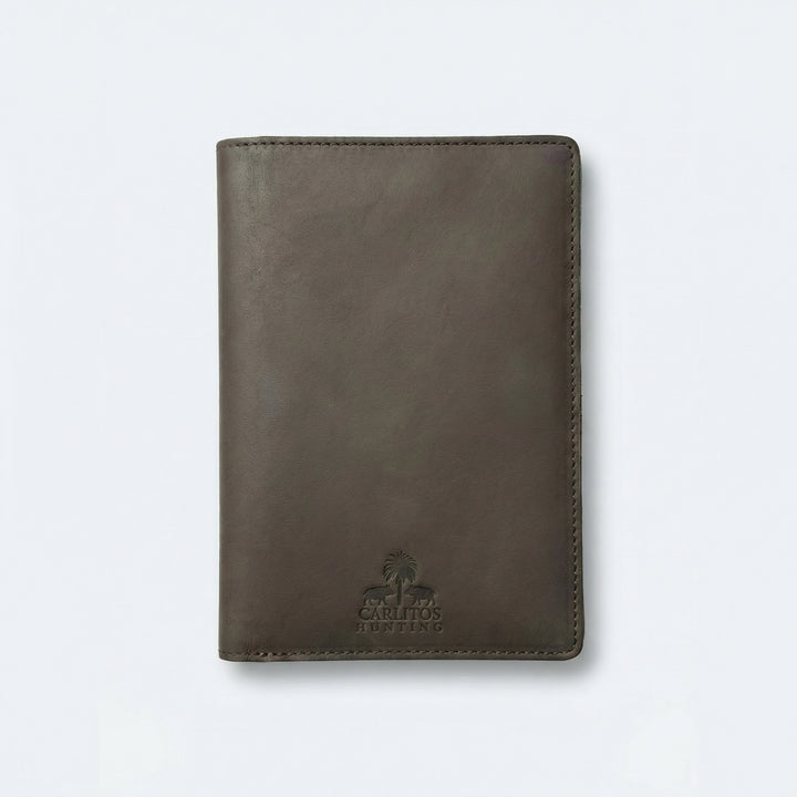 Jagdscheinetui Braun & Orange