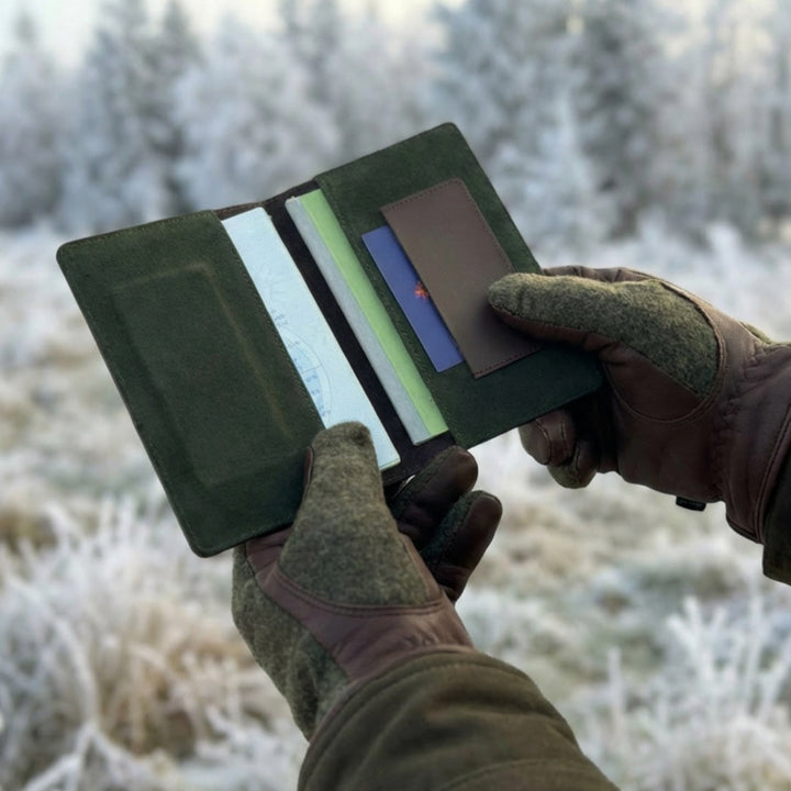 Jagdscheinetui Braun & Khaki