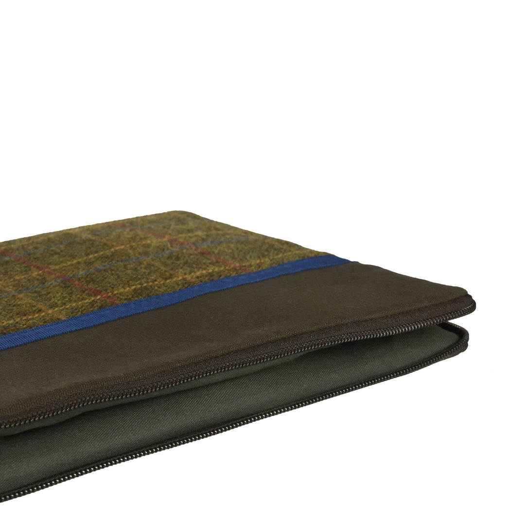 Laptop sleeve BLUE TWEED