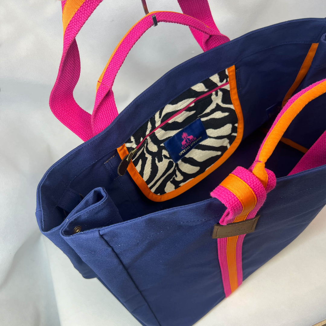 Shopper CANVAS ZEBRA -L-