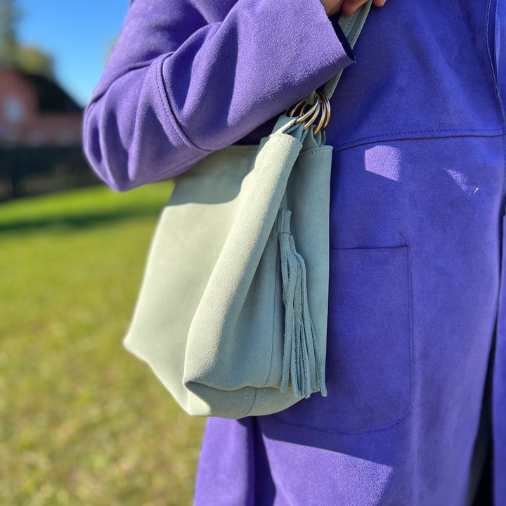 Tassel bag -olive-
