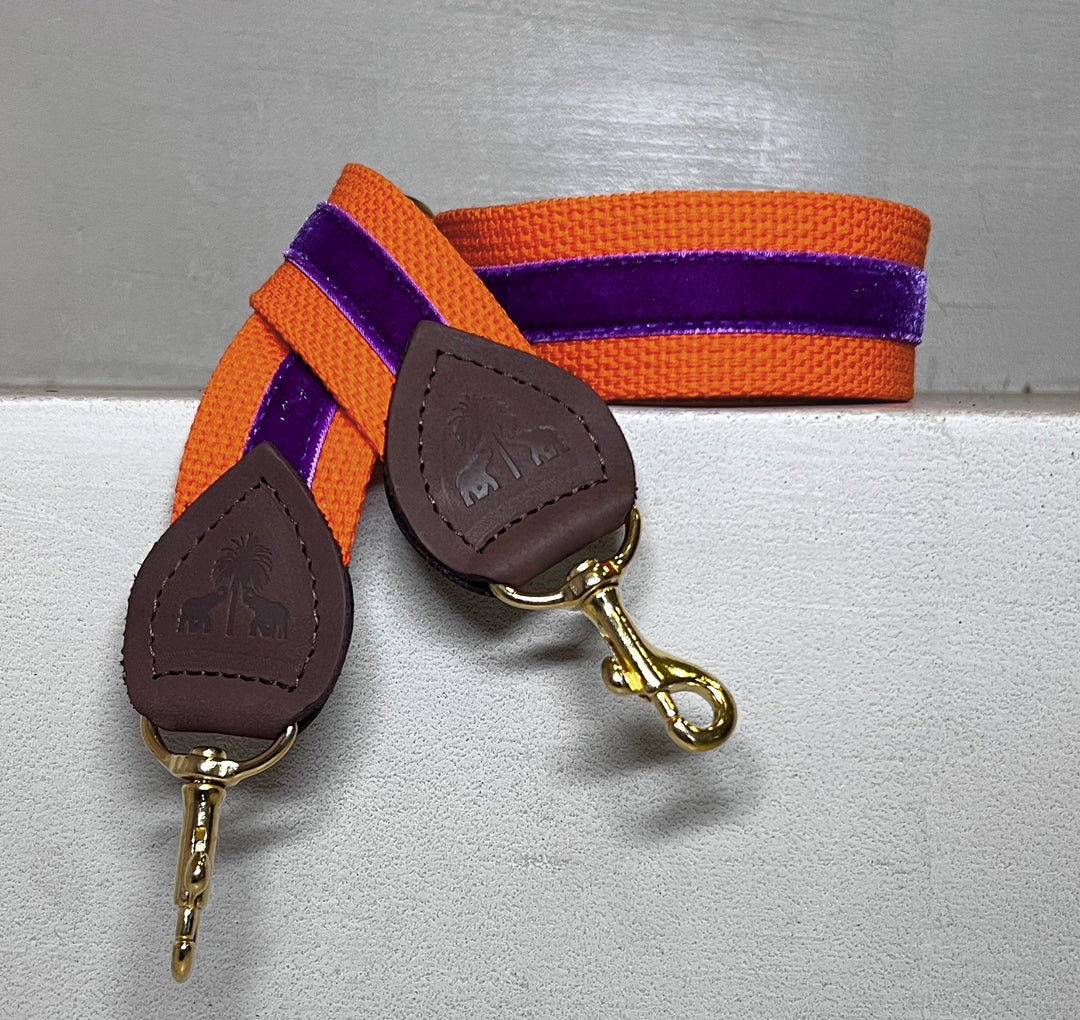 Shoulder strap Orange &amp; Purple