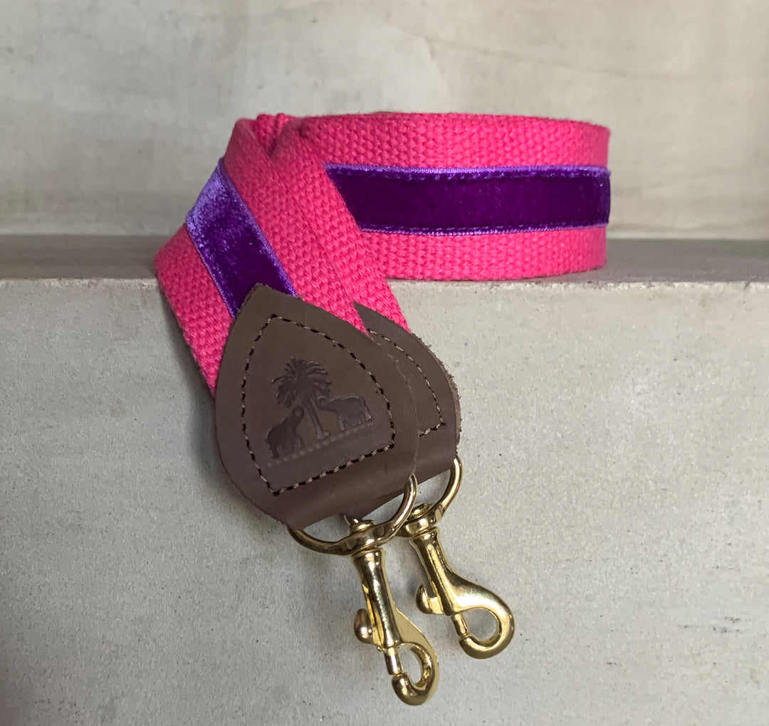 Shoulder strap pink &amp; purple