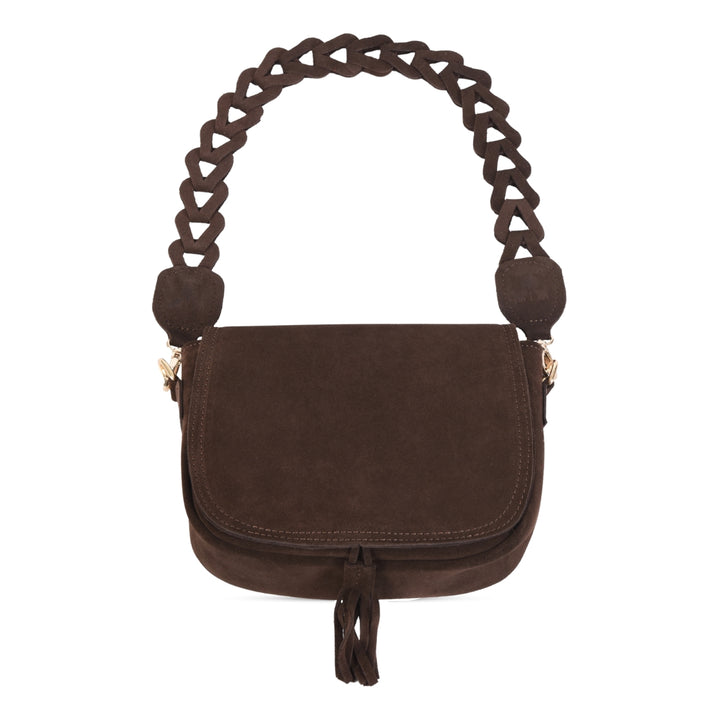 Handtasche SADDLEBAG -Braun-