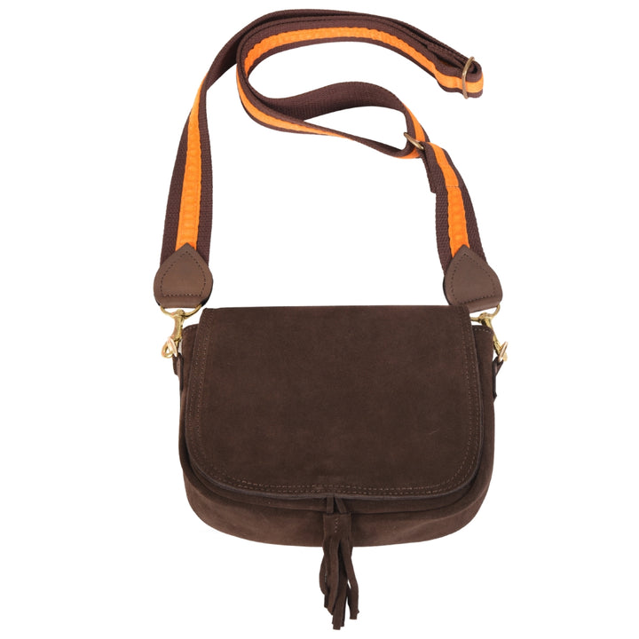 Handtasche SADDLEBAG -Braun-