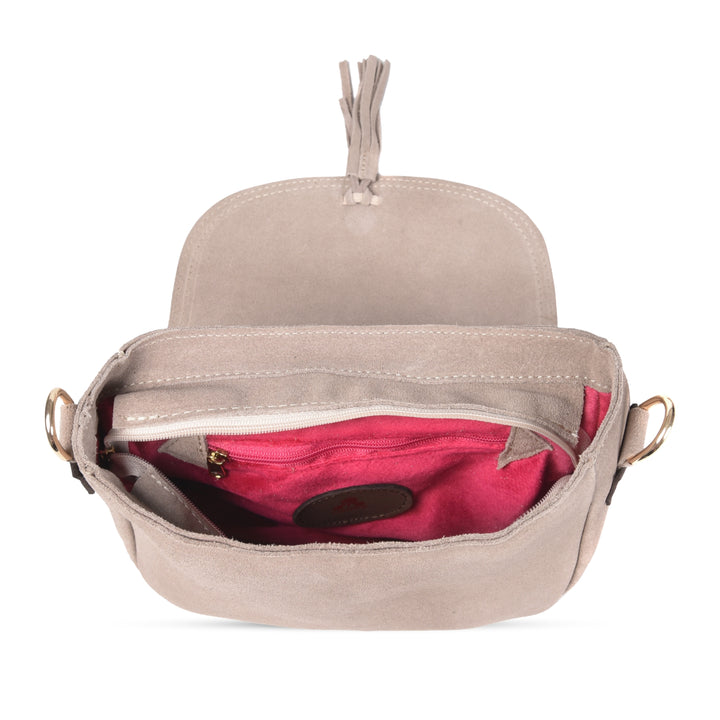 Handtasche SADDLEBAG -Cappuccino-