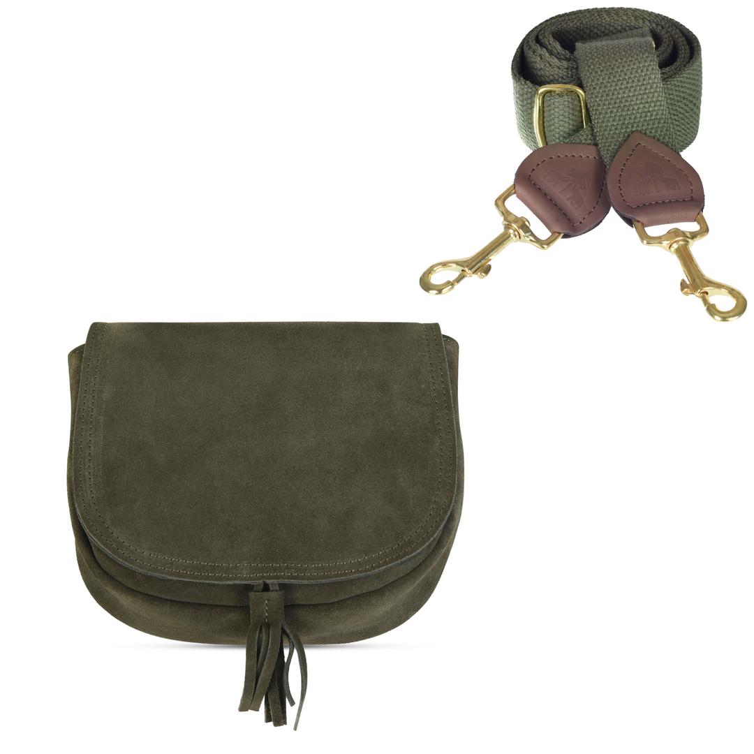Handtasche SADDLEBAG -Khaki-