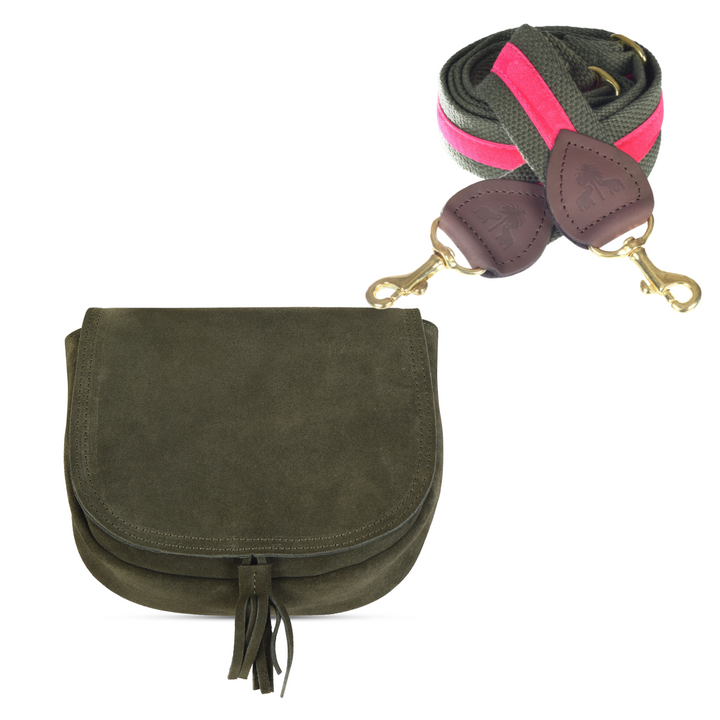 Handtasche SADDLEBAG -Khaki-