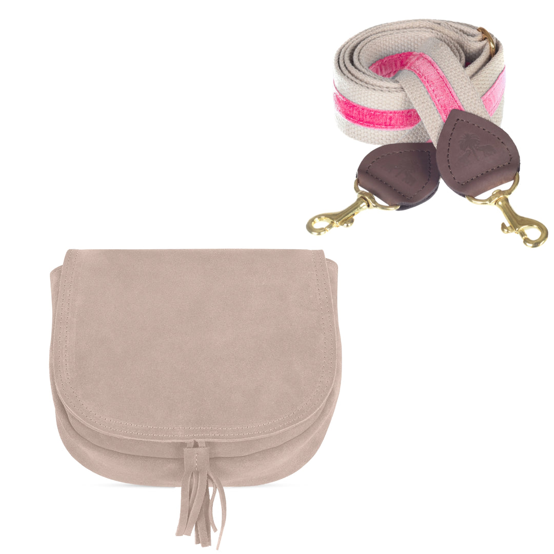 Handtasche SADDLEBAG -Cappuccino-