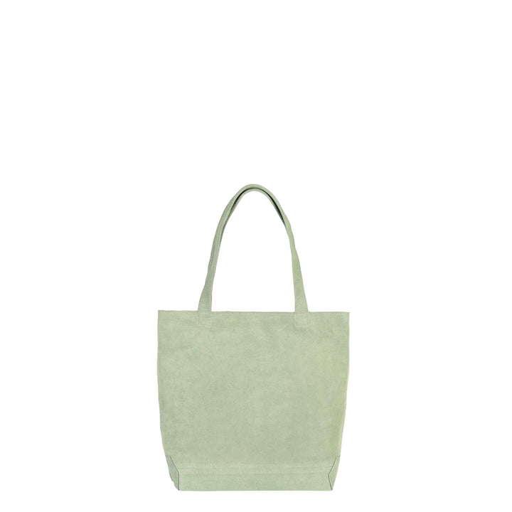 TOTEBAG -Mint- Wildleder