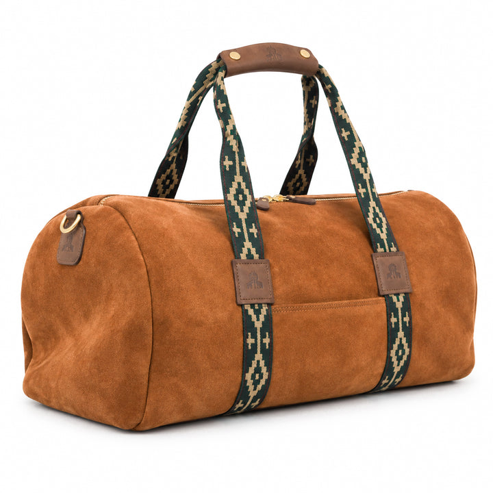 Lederdufflebag WELLINGTON -cognac-
