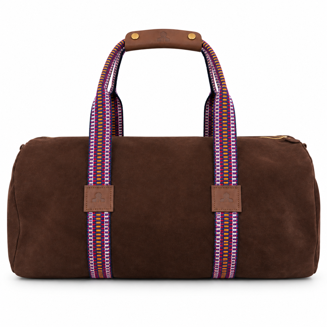 Lederdufflebag WELLINGTON -braun-