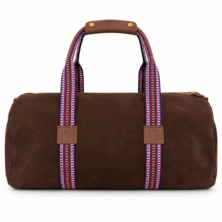 Lederdufflebag WELLINGTON -braun-