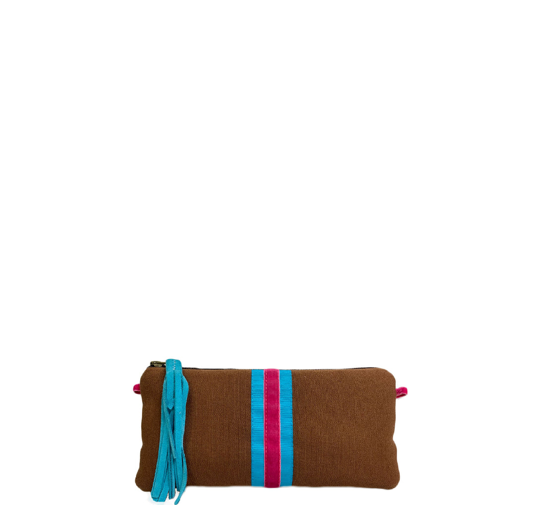 Clutch bag small BROWN