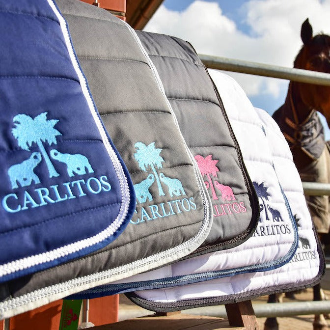 Saddle pad DESIGN YOUR OWN with Carlitos logo