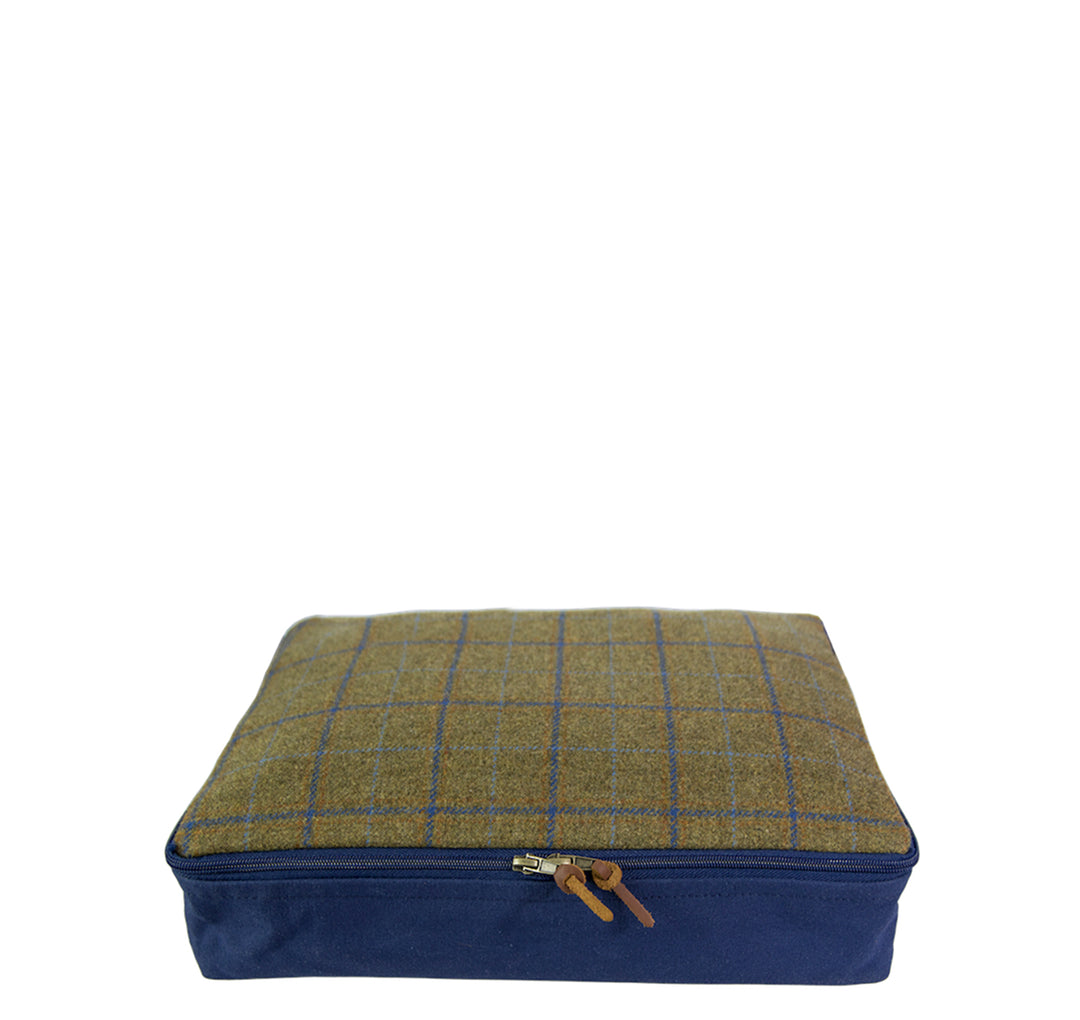 Shirts and laundry box BLUE TWEED