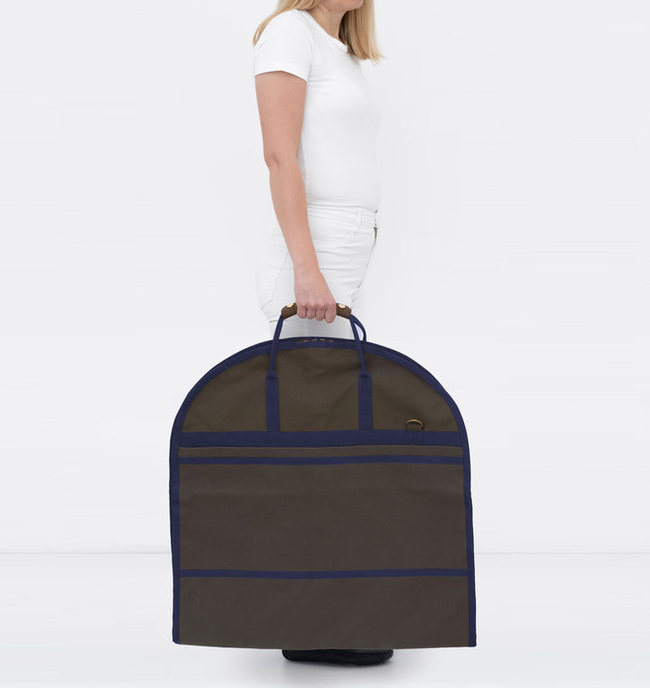 Garment bag GREEN RIPS navy