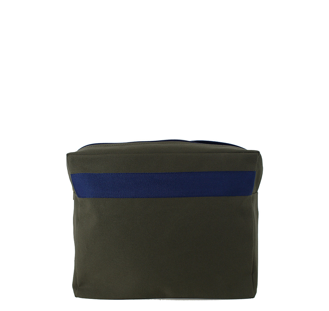 Kulturtasche -L-GREEN RIPS navy